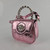 New FW23 Versace La Medusa Micro Baby Pink Top Handle And Shoulder Bag