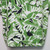 PALM ANGELS Green Short Sleeve Hawaiian Hibiscus Button Shirt