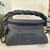 Givenchy ID 93 Medium Zip Storm Grey Calf Leather Handbag