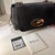 Mulberry lily clossy goat Black Bag