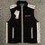 Palm Angels Men's Black and White Gilet