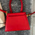Red Jacquemus Le Chiquito Mini Crossbody Bag
