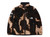 Supreme  The North Face Bleached Denim Print Fleece Jacket Black