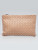 BOTTEGA VENETA Beige Intrecciato Woven Leather The Pouch Clutch Bag
