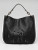 BOTTEGA VENETA Black Intrecciato Leather Brio Loop Bag