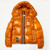AUTHENTIC MONCLER MONTBELIARD DOWN PUFFER JACKET ORANGE