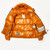 AUTHENTIC MONCLER MONTBELIARD DOWN PUFFER JACKET ORANGE