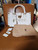 Louis Vuitton White Studded Suhali Leather Le Fabuleux Bag GOAT LEATHER M91815