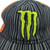 Monster Energy DC Snapback Hat Ken Block #43 Black Orange Gray