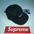 Supreme SS19 Washed Chino Twill Camp Cap BOX LOGO HAT CLASSIC BEANIE DENIM CDG S Black