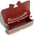 SALVATORE FERRAGAMO Vara Flap Chain Shoulder Bag Rainbow Purse Wallet Auth New