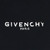 GIVENCHY PARIS SLIM FIT BROKEN LOGO TEE SHIRT BLACK