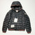 MONCLER ELIOT MENS BLACK DOWN PUFFER JACKET HOODED QUILTED
