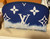 Louis Vuitton Kirigami Blue Medium Pouch Escale Giant Monogram, New Authentic