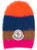 Hot New Season Moncler mohair blend stripe knit hat