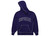 Supreme Big Stitch Dark Royal Hooded Sweatshirt 100% AUTHENTIC
