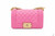 NEW Chanel A67085 Y09939 Boy Pink  5B454 Calfskin Small Shoulder Bags Gbhw AUTH