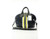 New Authentic Givenchy Striped Neoprene Weekend Men's Satchel Black Polyamide -