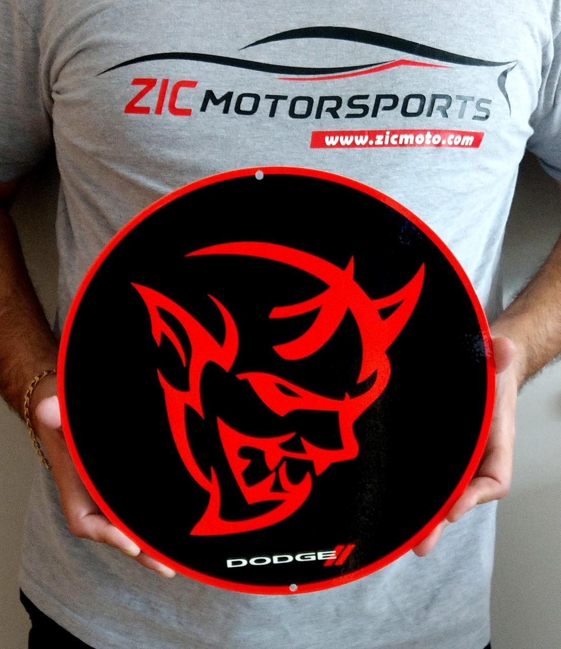 dodge demon logo stencil