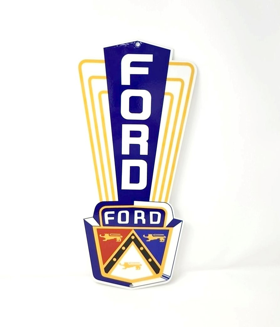 1950s Ford Echelon Steel Sign