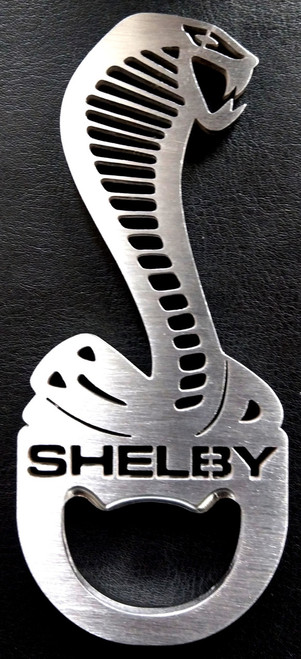 Shelby  Tiffany Snake Stainless Bottle Opener 5" x 2"
