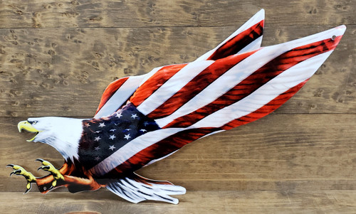 American Flying Eagle Steel Sign