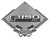 Ford F-150 13th Gen Silver Carbon Diamond Steel Sign