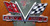 Chevy 427 V-Flag Turbo Jet Metal Sign