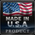 Corvette USA MAP Steel Sign