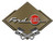 Ford 1955 F100 F-100 Bronze Carbon Diamond Steel Sign