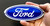 Ford Blue Oval Gradient Flat Steel Sign magnet