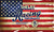 Shelby Racing Performance on American Flag Steel Sign