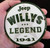 Jeep Willy's Legend Steel Magnet