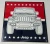 Jeep Red Blue with Stars Steel Sign