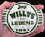 Jeep Willey's Legend V2 Steel Sign