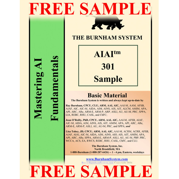 AIAI™ 301 Sample