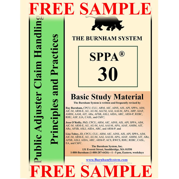 Free Sample - SPPA 30