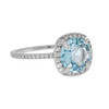 Round-light-blue-sapphire-halo-cushion-side view