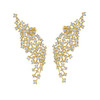 Diamond Wing Earrings