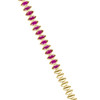 Ruby Marquise Gold Bracelet Section