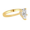Diamond Engagement Ring - Mali side