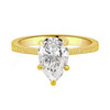 Diamond Engagement Ring - Mali yellow gold