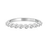 Shared Prong Half Way Diamond Ring plat