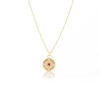 Ruby Medallion Pendant 