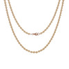 Champagne floating diamond 24 inch necklace