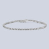 Lab Grown Diamond Tennis Bracelet - 3 CT White Gold