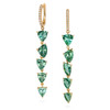 Seafoam Tourmaline Drop Earrings