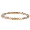 Rope Diamond Bracelet in yellow gold