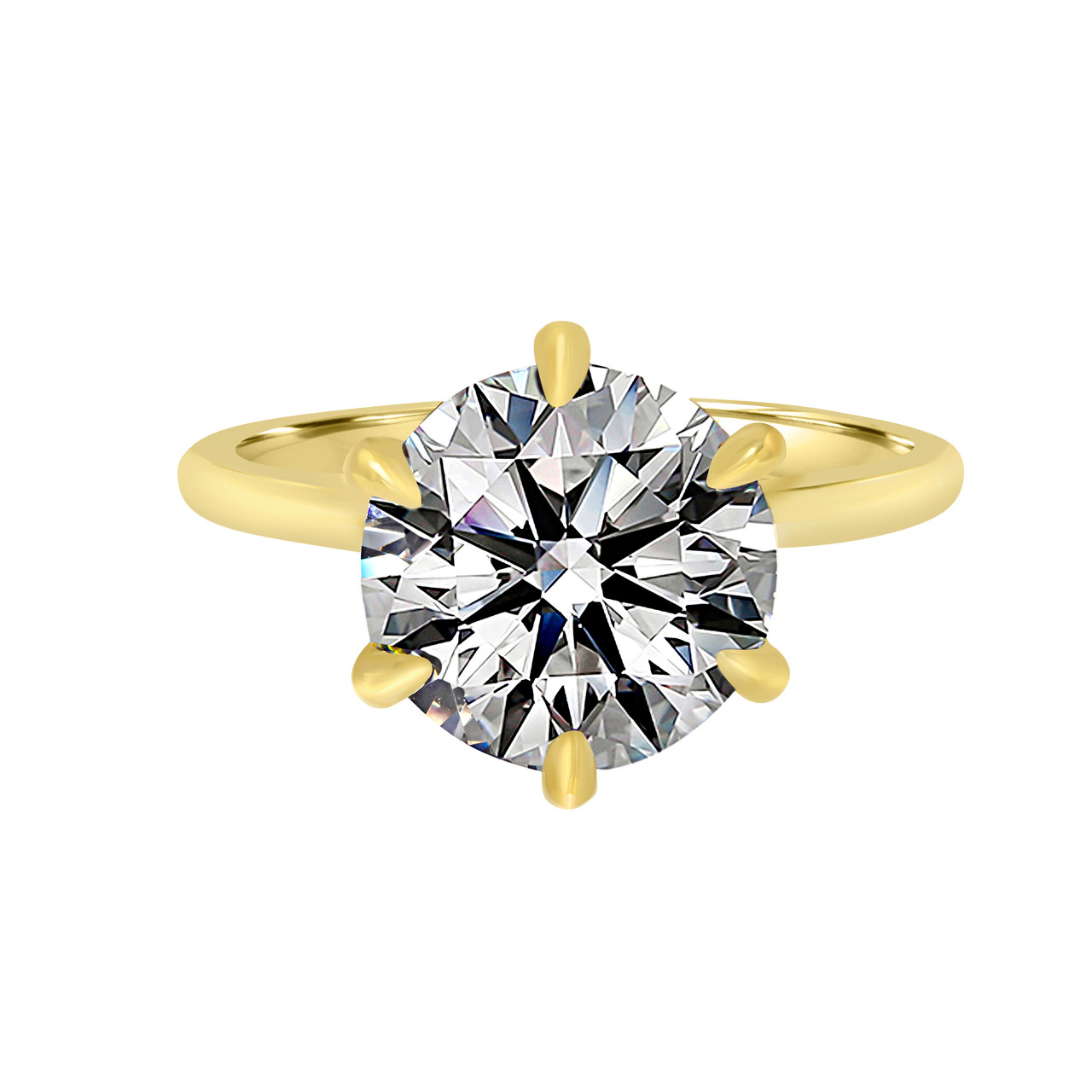 Six Prong Diamond Engagement Ring Diamond Engagement Ring