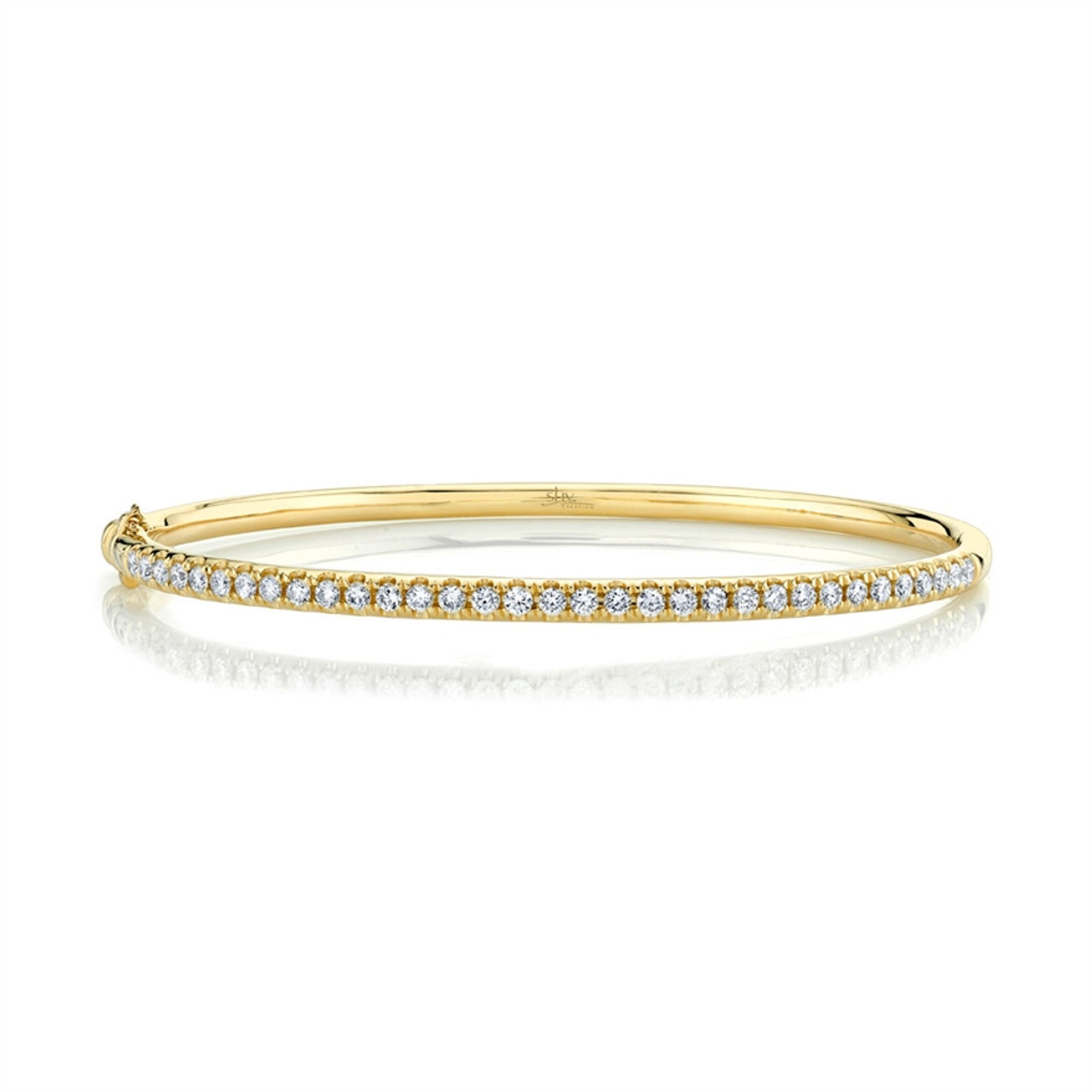 SINGLE ROW DIAMOND CUFF – Anita Ko